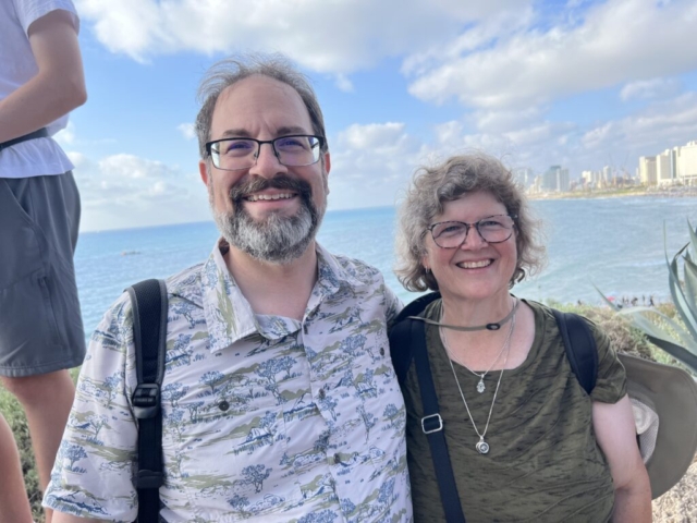 Tel Aviv in Background