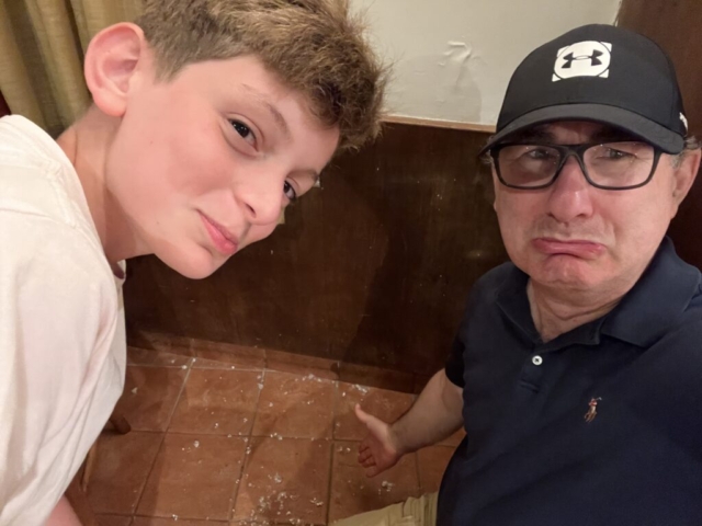 Rabbi Breaks a Glass and Tries to Pin it on Someone else