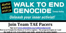 Walk to End Genocide